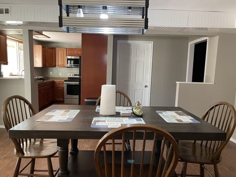 Dining area downstairs
