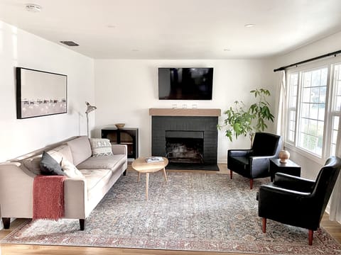 Plenty of space to relax and stream your favorite shows