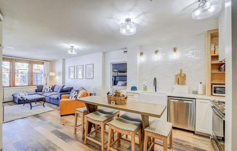 Open Living and Kitchen
