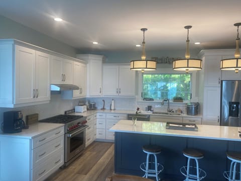 Beautiful kitchen and modern appliances