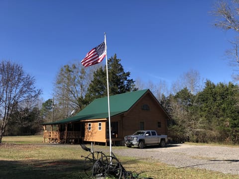 Front view, plenty of onsight parking.