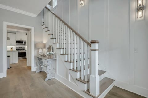 Foyer and stairs to second level