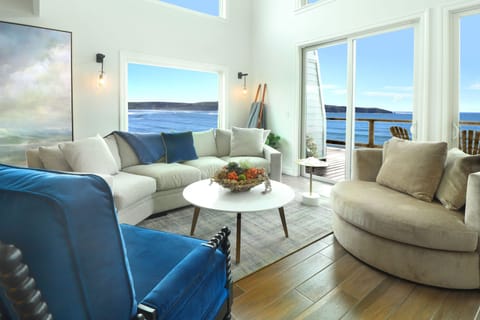 Ocean view from main floor sitting area