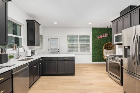 Bright and comfortable while loaded with amenities for groups and families to experience.