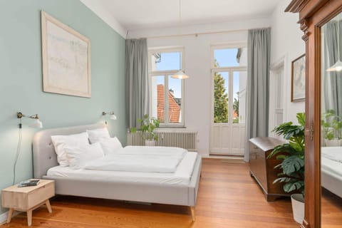 Quiet bedroom with balcony