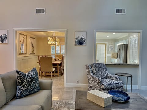 Living Area to Kitchen