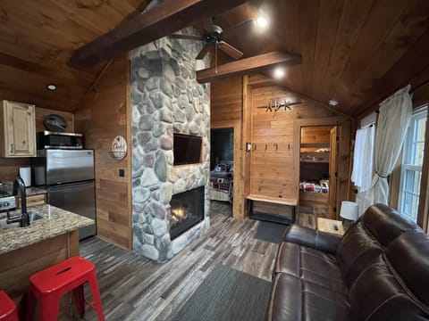 Open concept floor plan