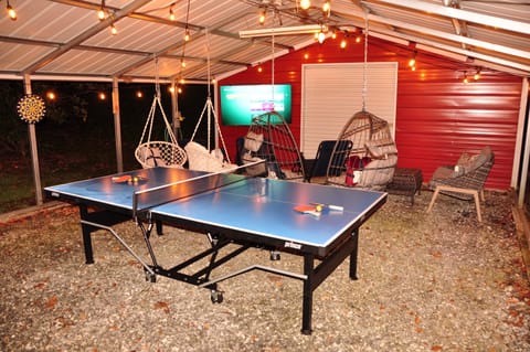 Outdoor mountain game area