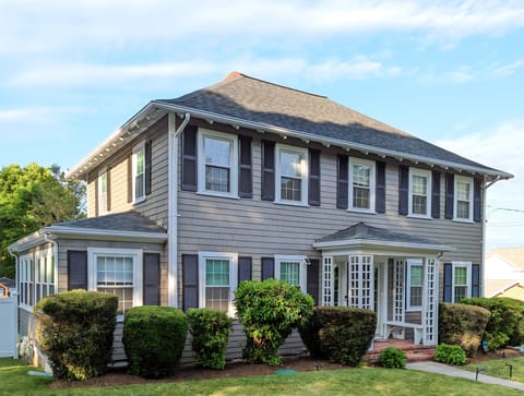 Front of House - Repainted gray in 2022 (Updated 4/12/2023)