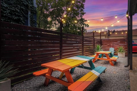 Relax in the ambiance of our outdoor common area