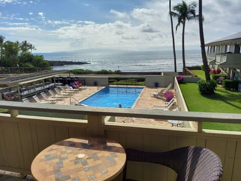Spectacular ocean view from this beautiful condo lanai