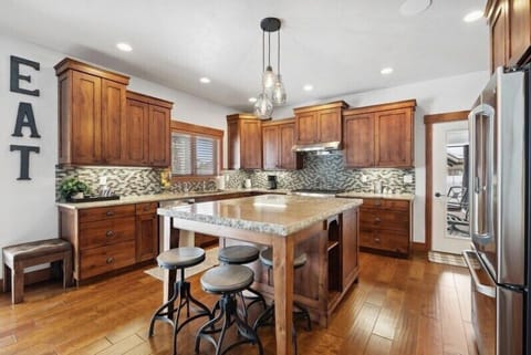 Very spacious kitchen
