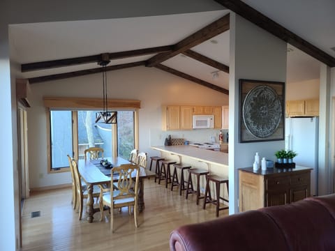 Upper level. Open living space.