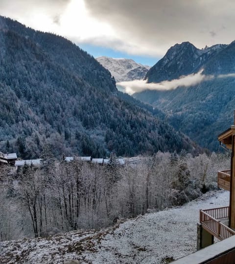 Spectacular winter view from terrace