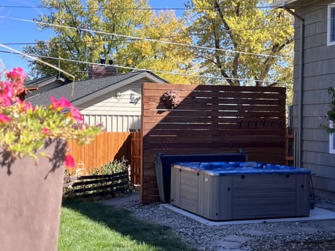 Large salt water spa!