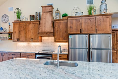 TWO indoor refrigerators give you enough room to store all your food and drinks.