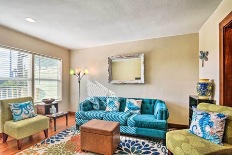 Galveston Vacation Rental | 2BR | 1BA | Stairs Required | 932 Sq Ft