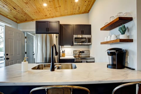 east side kitchen (& connecting door to west side)