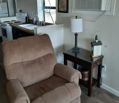 Sit and relax in our spacious cabin.