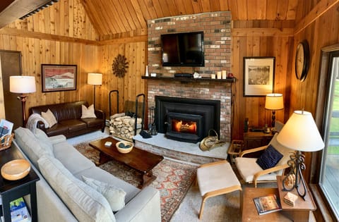 Warm and inviting living area