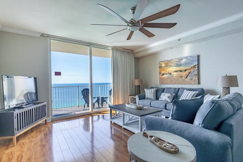 Gulf front living room