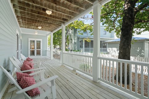 EXPANSIVE OPEN AIR PORCHES UP & DOWN