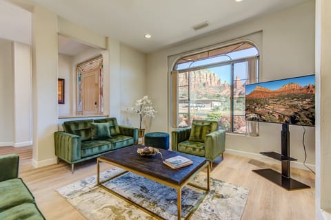 Front Entry and Living Room