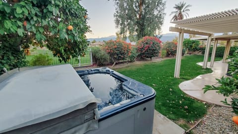 Hot tub.