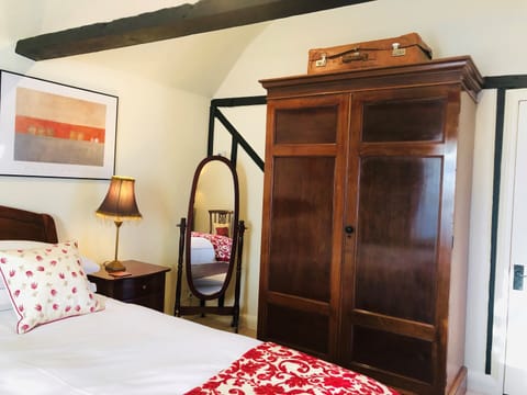 Large antique wardrobe