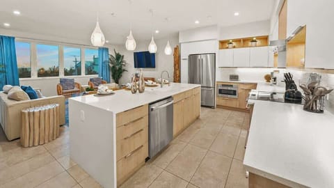 Kitchen - Oversized Refrigerator - Dishwasher - Oven - &amp; Large Gas Stove