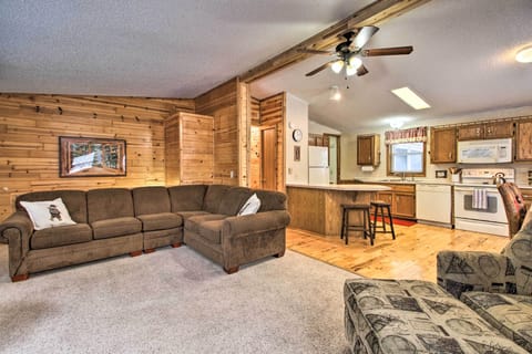 Living Room | Landline Phone | Queen Air Mattress Available