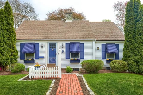 FRONT OF HOUSE, CAPE COD CHARM AT IT'S BEST