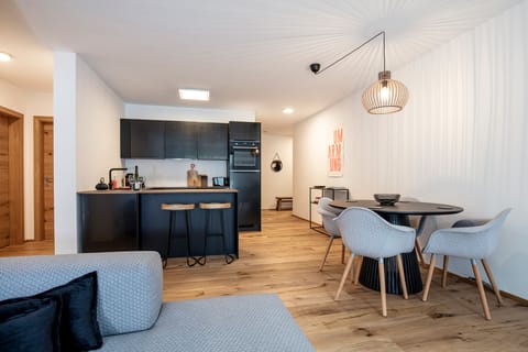Kitchen and dining area
