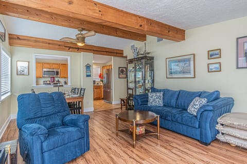 Relax the evenings away after a day at the beach