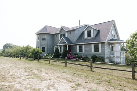 view from driveway
