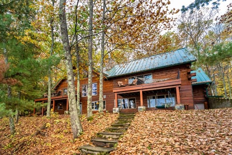 View from the back of the cabin