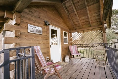 Seating area on porch. Enjoy the Colorado sunshine!