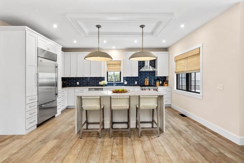 Gourmet kitchen with Wolf and Sub Zero appliances