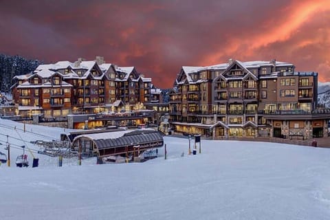 Steps from the lifts