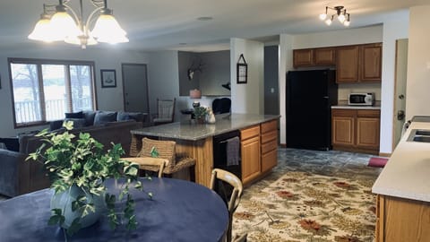 Kitchen. Great for gathering, dancing, playing cards, and cooking.