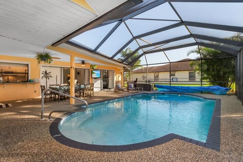 Wanna swim in the heated pool? 