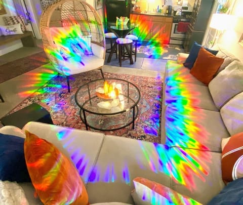 I wish I could upload moving images! It’s magical the way these lights glimmer!