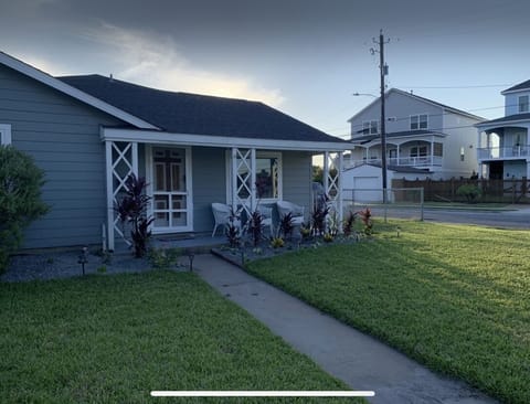 Front of house.