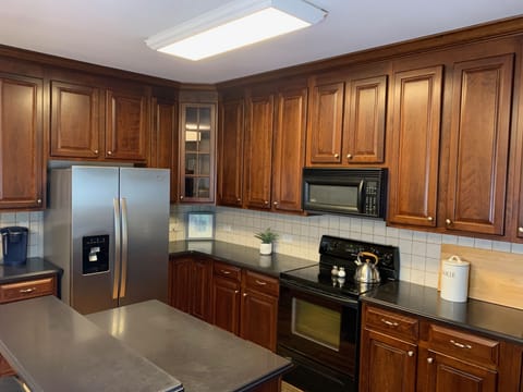 New refrigerator and dishwasher.