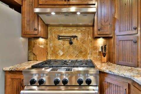 Large top of the line gas stove