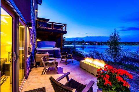 Mountain Lake Villa is an elite lakefront home with tremendous views and a hot tub! Sleeps 10 guests and has 2 master suites and Air Conditioning!