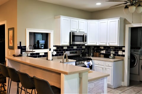Kitchen - Fully Stocked Kitchen, Breakfast Bar (1 of 3 Kitchens)