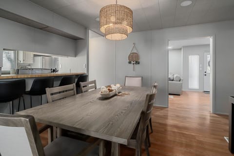 Dining room and counter