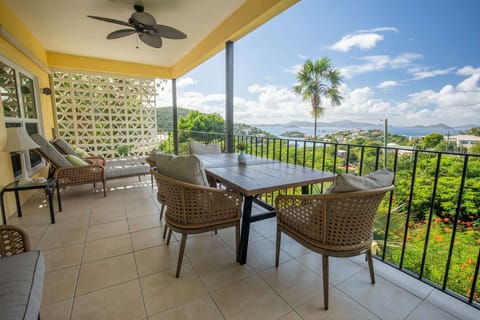 Breathtaking views to take in from the large veranda.