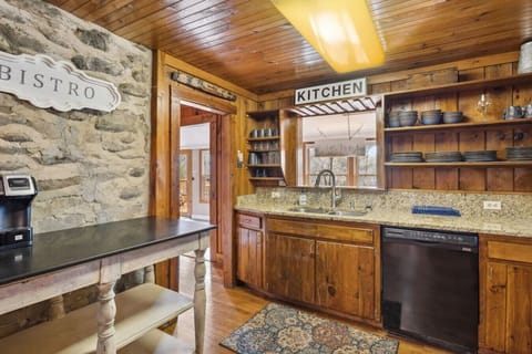 Upgraded kitchen stocked with everything you may need for your vacation
